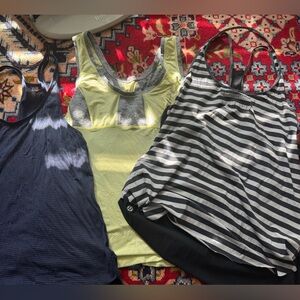 Set of 3! Lululemon tanks